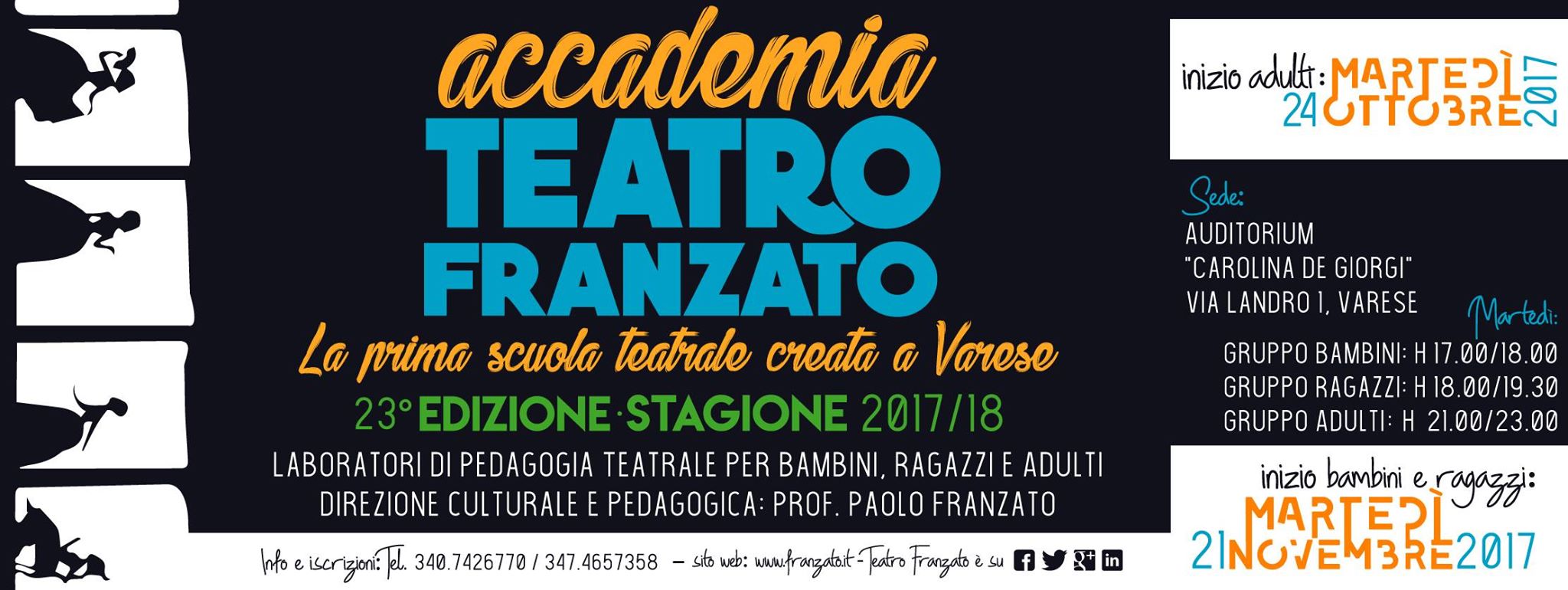 Accademia Teatro Franzato 2017/2018 Accademia Teatro Franzato 2017/2018
